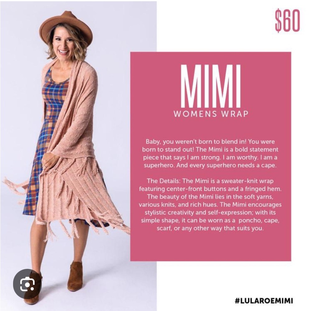 LuLaRoe Coral Scarf